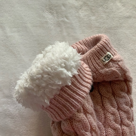 UGG LAILA BOW Ladies Fleece Lined Socks - Picture 8 of 8